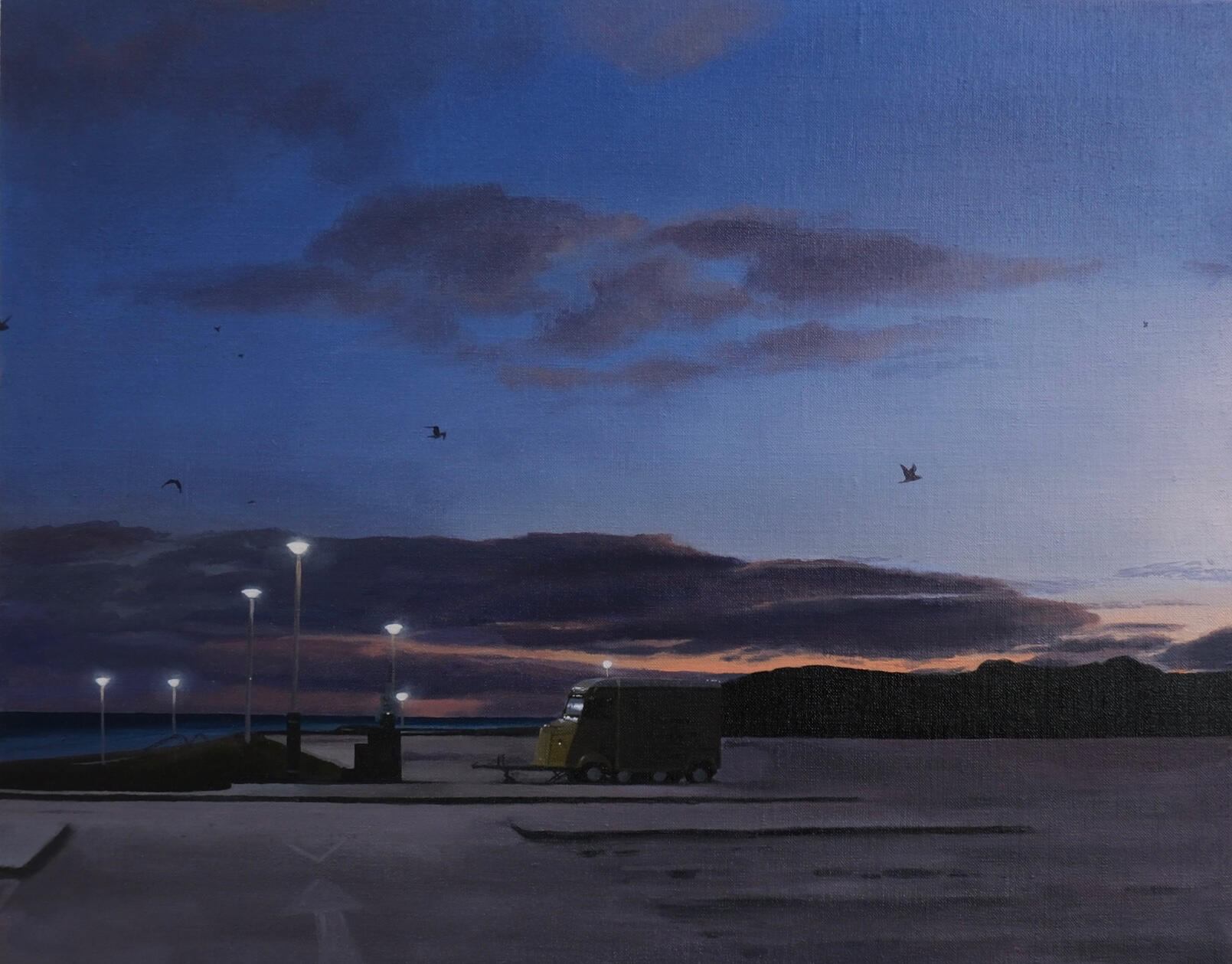 North - oil on canvas, 50.2 x 40.1cm, 2026 (£450)