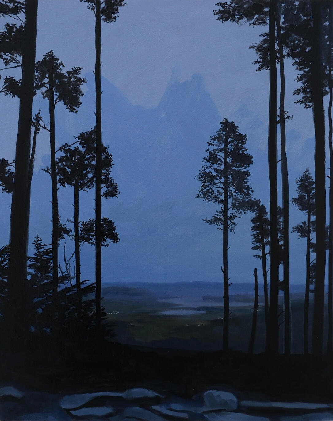 Rough terrain - oil on canvas, 40.8 x 50.5cm, 2026 (£450)